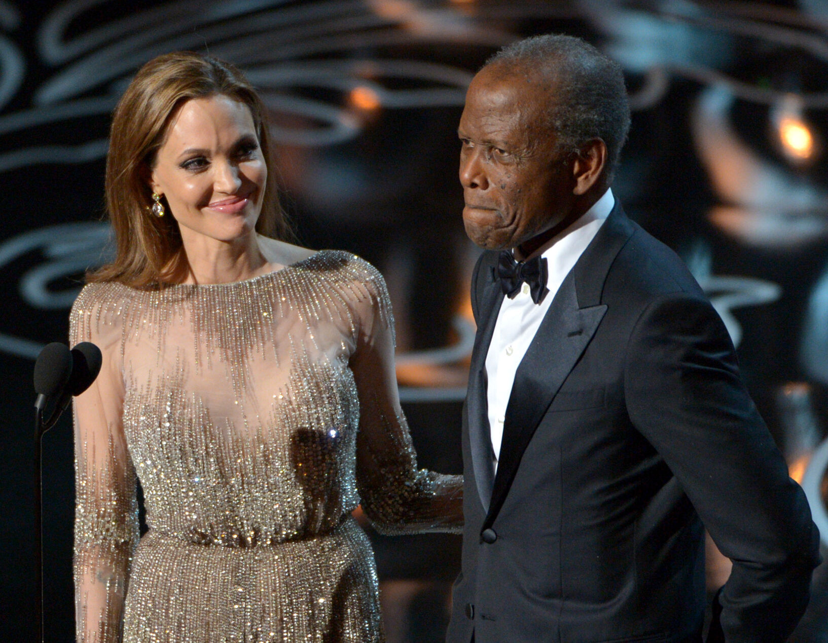 2014 Angelina Jolie, Sidney Poitier